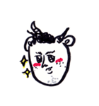 At least I drew a night（個別スタンプ：17）