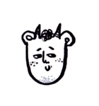 At least I drew a night（個別スタンプ：40）