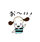 ぽっちゃり犬「ハチ」（個別スタンプ：7）