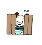 ぽっちゃり犬「ハチ」（個別スタンプ：34）