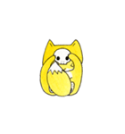 化け狐さんとしゃれこうべさん（個別スタンプ：14）