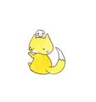 化け狐さんとしゃれこうべさん（個別スタンプ：18）
