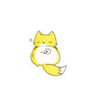 化け狐さんとしゃれこうべさん（個別スタンプ：19）