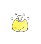 化け狐さんとしゃれこうべさん（個別スタンプ：34）