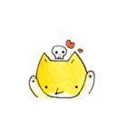 化け狐さんとしゃれこうべさん（個別スタンプ：36）