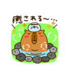 Capybara's daily life（個別スタンプ：6）
