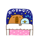 Capybara's daily life（個別スタンプ：8）