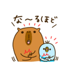 Capybara's daily life（個別スタンプ：13）