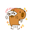 Capybara's daily life（個別スタンプ：18）