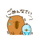 Capybara's daily life（個別スタンプ：22）