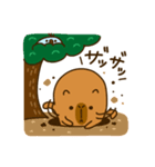 Capybara's daily life（個別スタンプ：32）