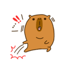 Capybara's daily life（個別スタンプ：36）