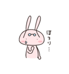 Rabbit with glasses called "Usami"（個別スタンプ：32）