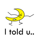 Moon ＆ Fri..（個別スタンプ：25）