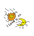 Moon ＆ Fri..（個別スタンプ：35）