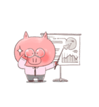 Piggy's office life ver.2（個別スタンプ：5）