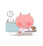 Piggy's office life ver.2（個別スタンプ：6）