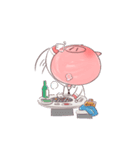 Piggy's office life ver.2（個別スタンプ：9）