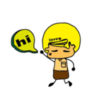 Love boy ＆ Love girl（個別スタンプ：1）