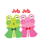 Mr.＆Mrs. FROGs（個別スタンプ：14）