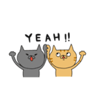 ぶちゃねこたち。（個別スタンプ：8）