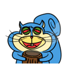 Squirrel Happy Soup（個別スタンプ：6）