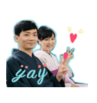 Kun ＆ Min's Wedding Stickers（個別スタンプ：6）