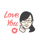 Kun ＆ Min's Wedding Stickers（個別スタンプ：13）