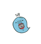 Josh and his worm（個別スタンプ：22）