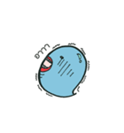Josh and his worm（個別スタンプ：27）