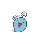 Josh and his worm（個別スタンプ：35）