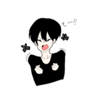 マッシュの男の子（個別スタンプ：23）