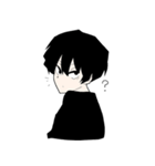 マッシュの男の子（個別スタンプ：24）