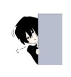 マッシュの男の子（個別スタンプ：26）