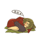 Redcoat with cats（個別スタンプ：5）