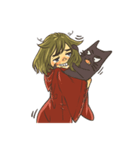 Redcoat with cats（個別スタンプ：17）