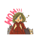 Redcoat with cats（個別スタンプ：23）