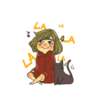 Redcoat with cats（個別スタンプ：26）