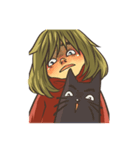 Redcoat with cats（個別スタンプ：29）