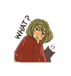 Redcoat with cats（個別スタンプ：34）