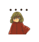 Redcoat with cats（個別スタンプ：35）