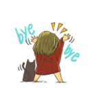 Redcoat with cats（個別スタンプ：36）