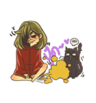 Redcoat with cats（個別スタンプ：40）