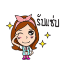 Barista Girl Coffee（個別スタンプ：7）