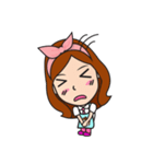Barista Girl Coffee（個別スタンプ：18）