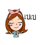 Barista Girl Coffee（個別スタンプ：37）