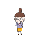 OL ＆ OM（個別スタンプ：10）