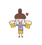 OL ＆ OM（個別スタンプ：14）