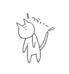 表情を変えないうさぎとねこ（個別スタンプ：19）