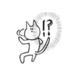 表情を変えないうさぎとねこ（個別スタンプ：30）